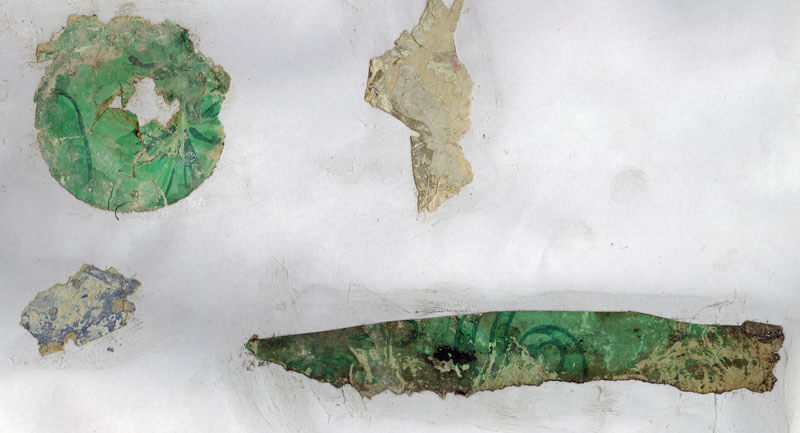 Tapetenfund Schloss Angern