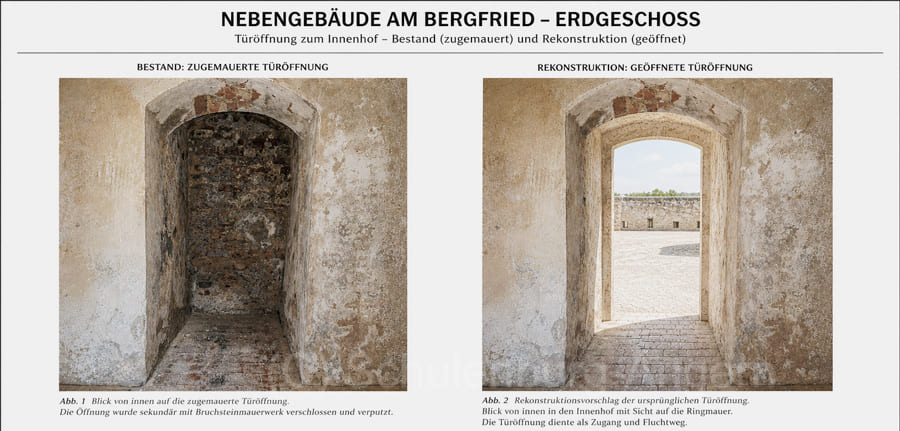 Burg Angern Ausgang