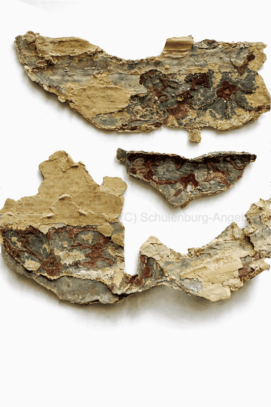 Mehrfragmentiges Wandtapetenensemble aus Schloss Angern