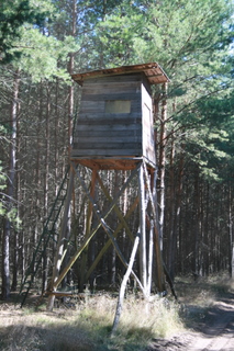 Hochsitz im Eigenjagdbezirk